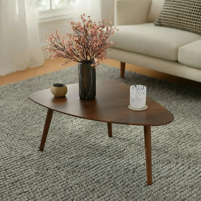 Amoeba 29.5″ Coffee Table – Walnut