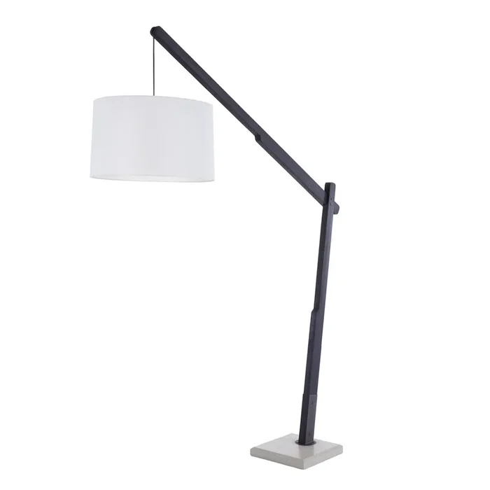 Arteriors – 75006-869 – One Light Floor Lamp – Sarsa – Ebony