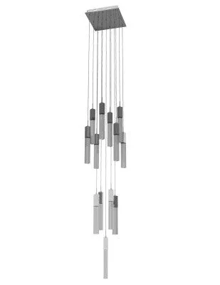 Avenue Lighting – HF1905-13-GL-CH-SNW – 13 Light Pendant – The Original Glacier – Polished Chrome