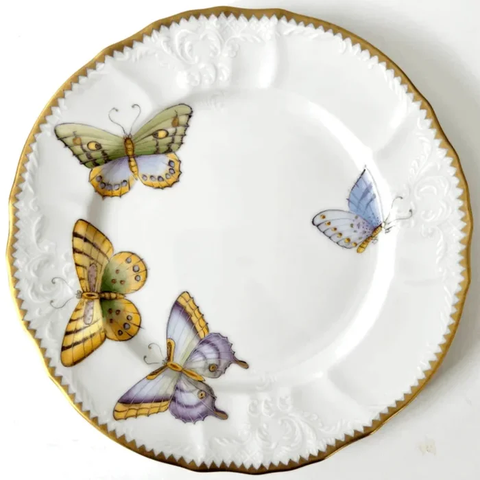BBP4 – Butterfly Salad/Dessert Plate by Anna Weatherley