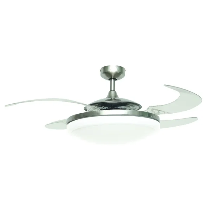 Beacon Lighting – 21093101 – 48“Ceiling Fan – Evo2 – Brushed Chrome