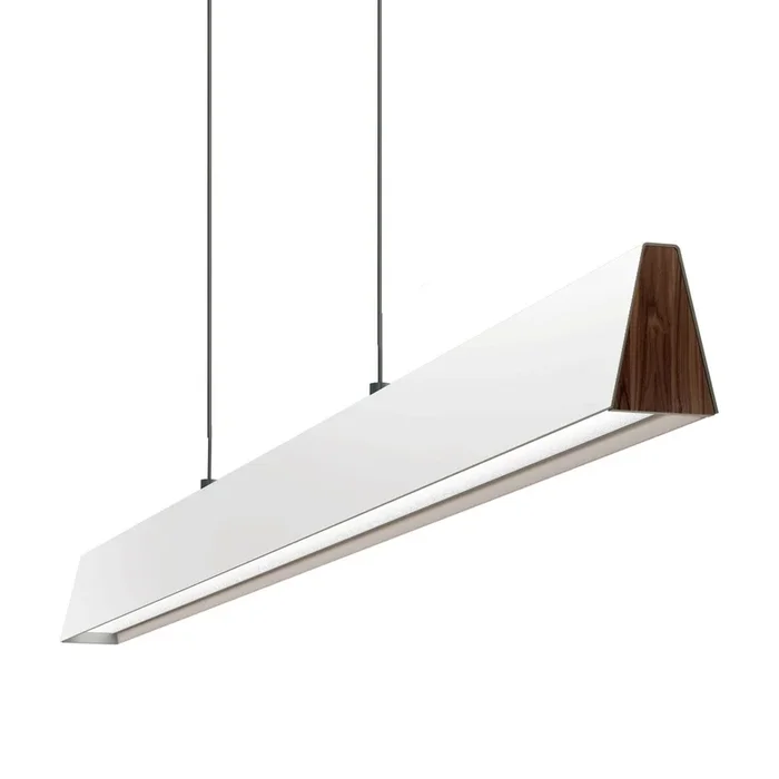 BlackJack Lighting – FLR-48L-WH-27U-30K-WN – LED Linear Pendant – Flair – White