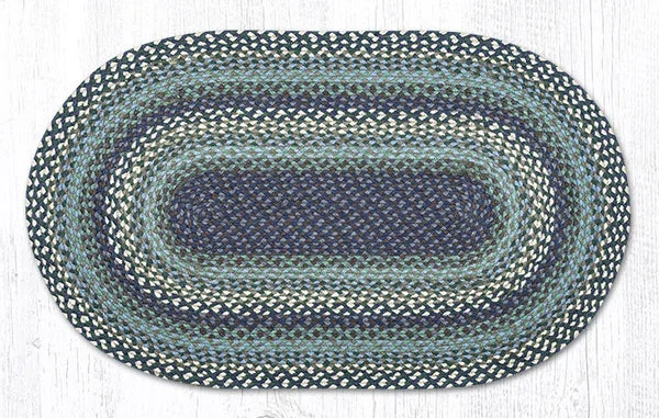C-503 Blueberries & Cream Braided Rug