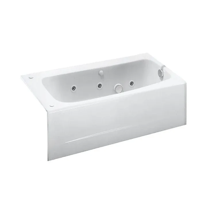 Cambridge 60 in. x 32 in. Right Drain Whirlpool Tub in Arctic