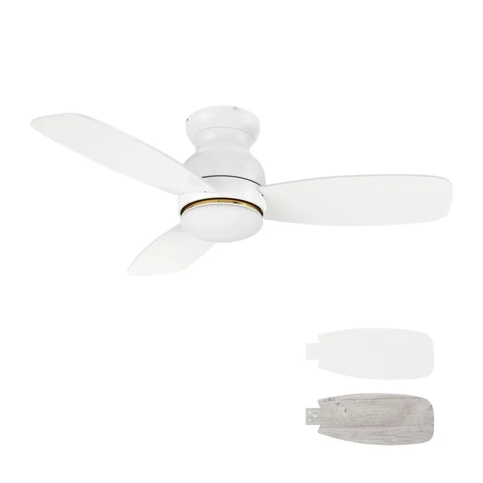 Carro – YDC443Q-L12-WP-1-FM – 44″ Ceiling Fan – Honiton – White