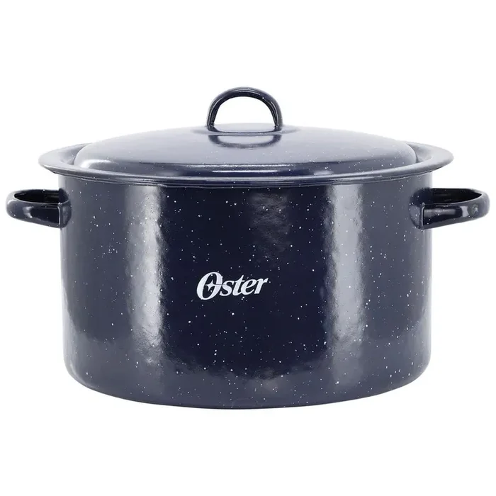 Castillo 11 qt. Enamel on Steel Stock Pot with Lid in Blue
