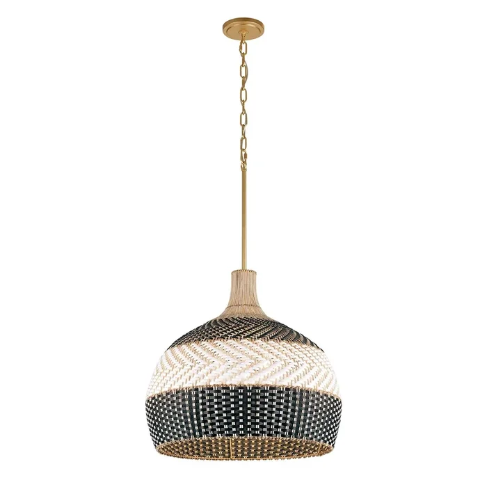 Crystorama – ZAN-9005-SG-MK – Five Light Pendant – Zanzibar – Soft Gold – ZAN9005SGMK