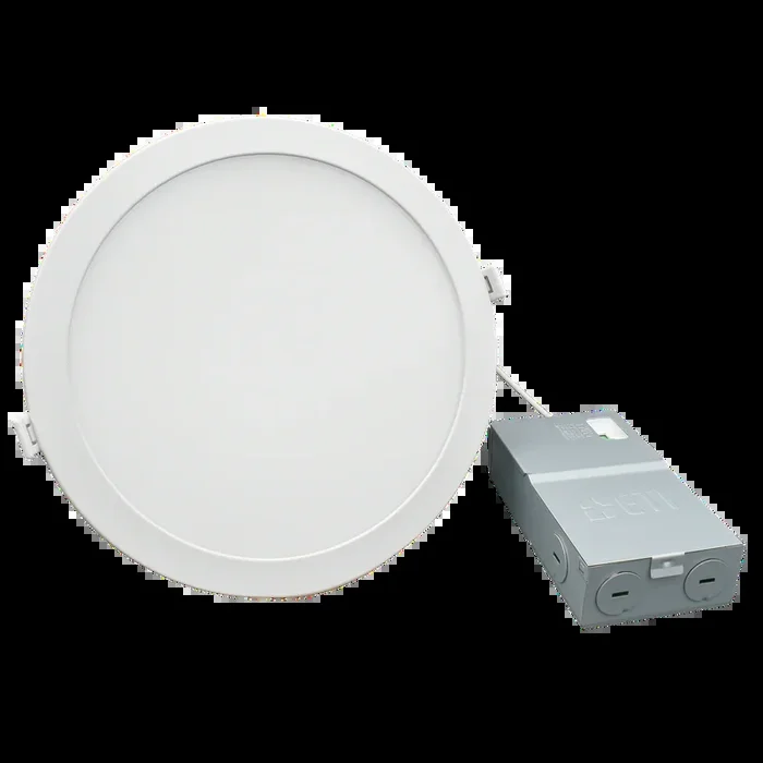 ETI ALCD-8-9CP5-SV-TD Altair Series 8 Inch Canless Downlight 19W 90 CRI CCT Selectable 2700K/3000K/3500K/4000K/5000K 120V Triac Dimming (63324101)