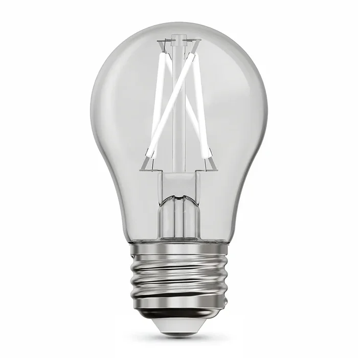 Feit Electric 2.7W [25W Equivalent] Daylight 5000K A15 E26 Base Exposed White Filament LED Light Bulb 2-Pack (BPA1525950CAWFIL/2)
