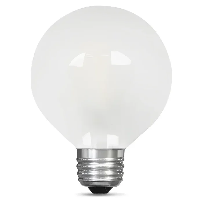 Feit Electric 5.5W LED 60W Equivalent Dimmable Medium E26 Base Frost Globe G25 500Lm 5000K Bulb (BPG2560W950CA/FIL/RP)