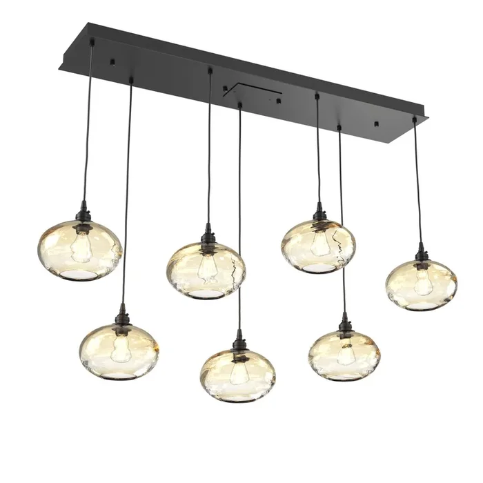 Hammerton Studio – Seven Light Pendant – Coppa – PLB003607MBOAC01E2