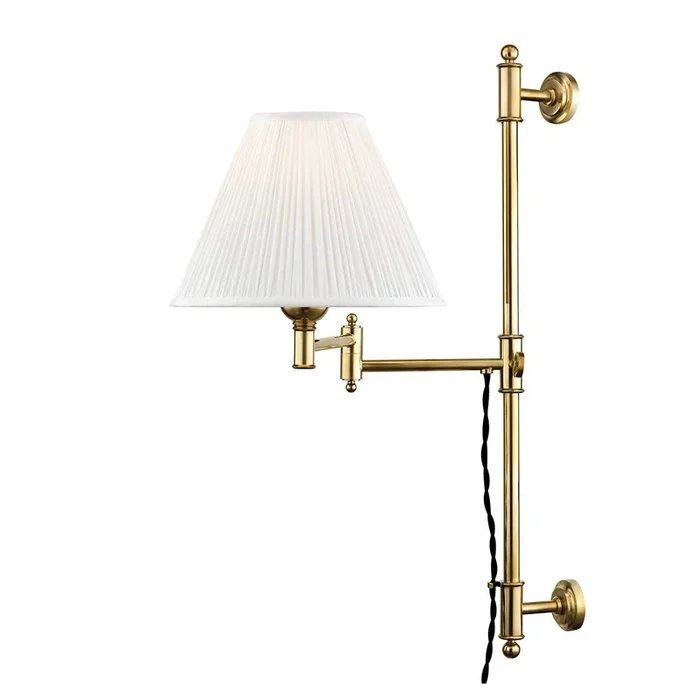 Hudson Valley – One Light Wall Sconce – Classic No.1