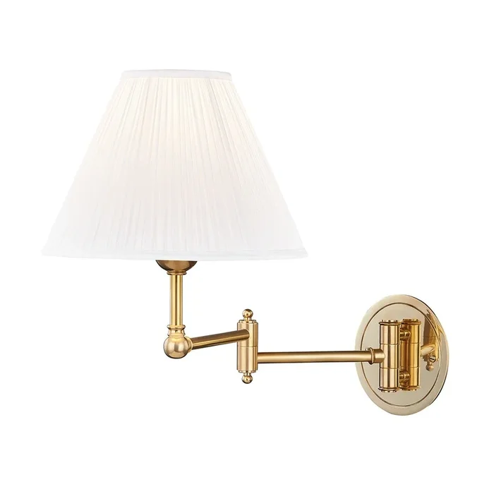 Hudson Valley – One Light Wall Sconce – Signature No.1 – MDS603AGB