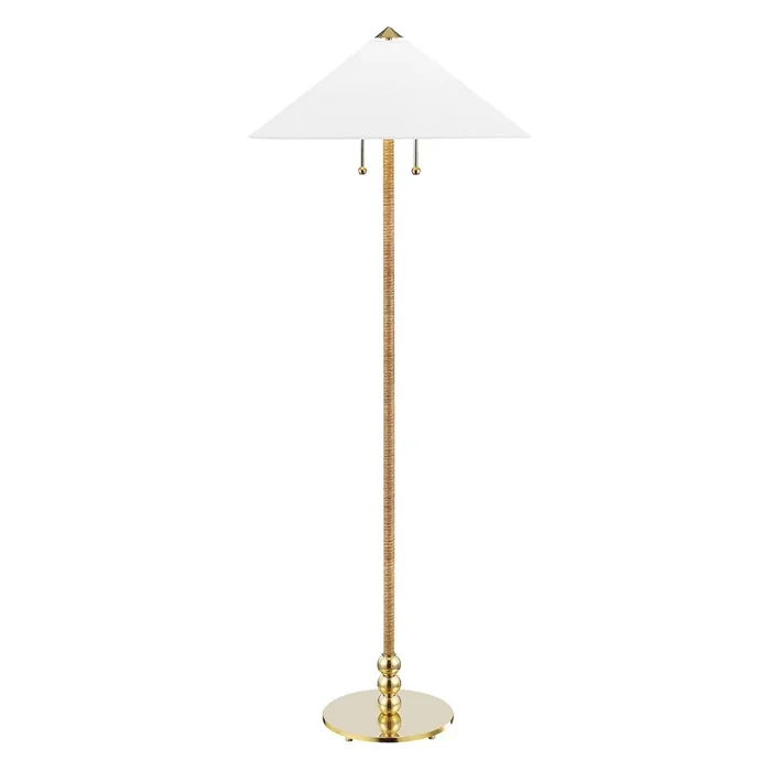 Hudson Valley – Two Light Floor Lamp – Flare