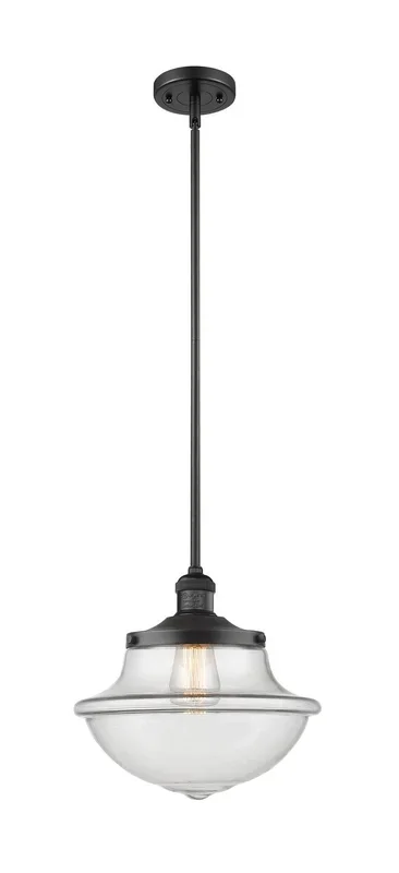 Innovations – 201S-BK-G542-LED – LED Mini Pendant – Franklin Restoration – Matte Black