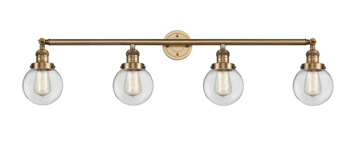 Innovations – 215-BB-G202-6-LED – LED Bath Vanity – Franklin Restoration – Brushed Brass – 215BBG2026LED