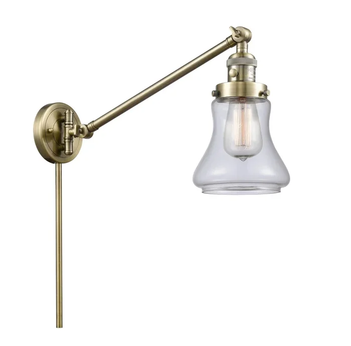 Innovations – 237-AB-G192-LED – LED Swing Arm Lamp – Franklin Restoration – Antique Brass – 237ABG192LED