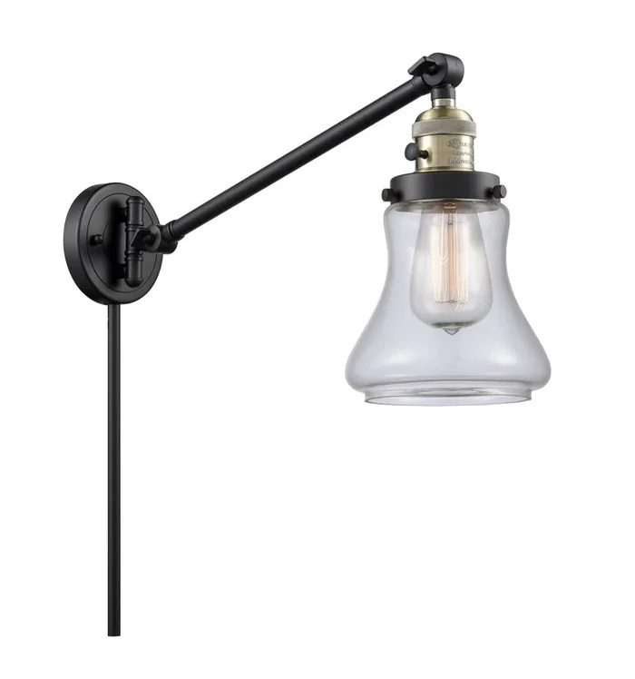 Innovations – 237-BAB-G192-LED – LED Swing Arm Lamp – Franklin Restoration – Black Antique Brass – 237BABG192LED