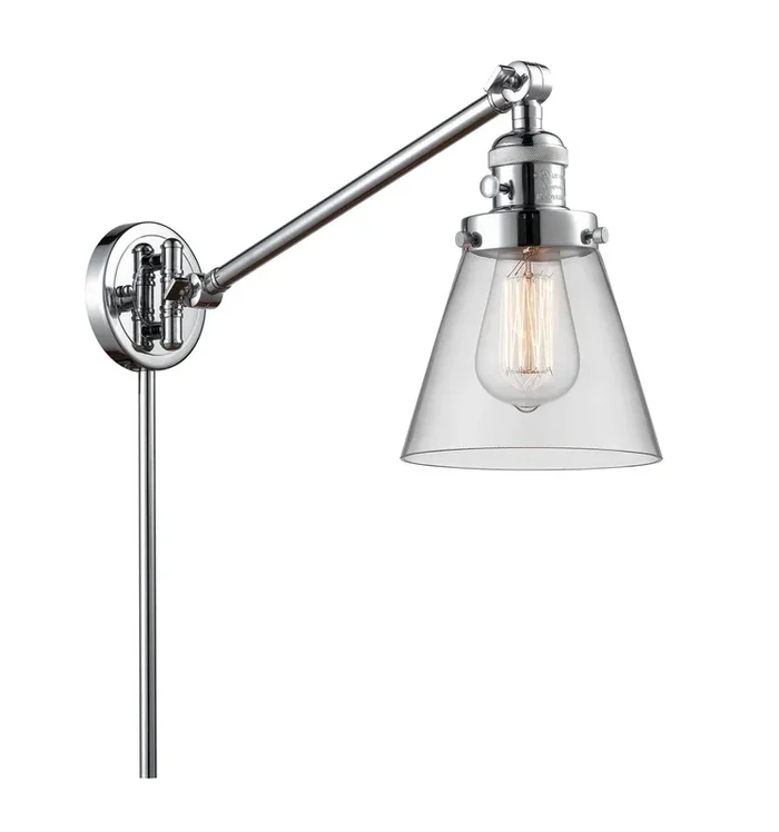 Innovations – 237-PC-G62-LED – LED Swing Arm Lamp – Franklin Restoration – Polished Chrome – 237PCG62LED