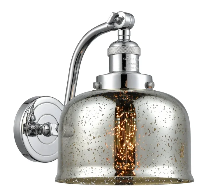 Innovations – 515-1W-PC-G78 – One Light Wall Sconce – Franklin Restoration – Polished Chrome – 5151WPCG78