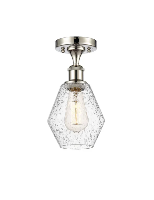 Innovations – 516-1C-PN-G654-6-LED – LED Semi-Flush Mount – Ballston – Polished Nickel – 5161CPNG6546LED