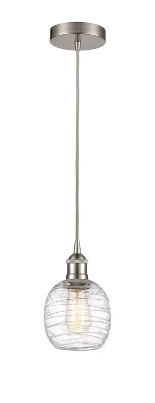 Innovations – 616-1P-SN-G1013-LED – LED Mini Pendant – Edison – Brushed Satin Nickel – 6161PSNG1013LED