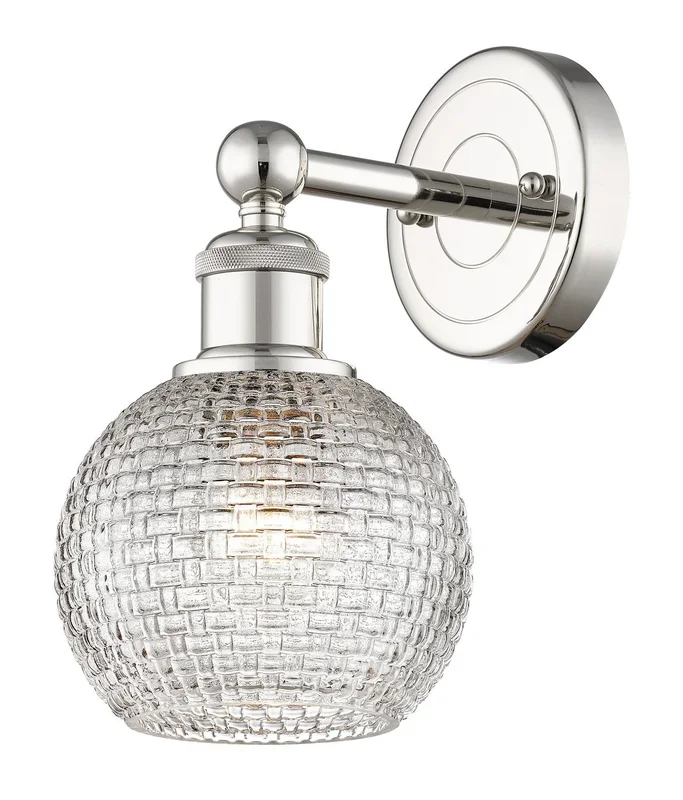 Innovations – 616-1W-PN-G122C-6CL – One Light Wall Sconce – Edison – Polished Nickel – 6161WPNG122C6CL