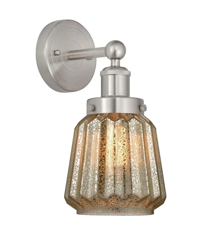 Innovations – 616-1W-SN-G146 – One Light Wall Sconce – Edison – Brushed Satin Nickel – 6161WSNG146
