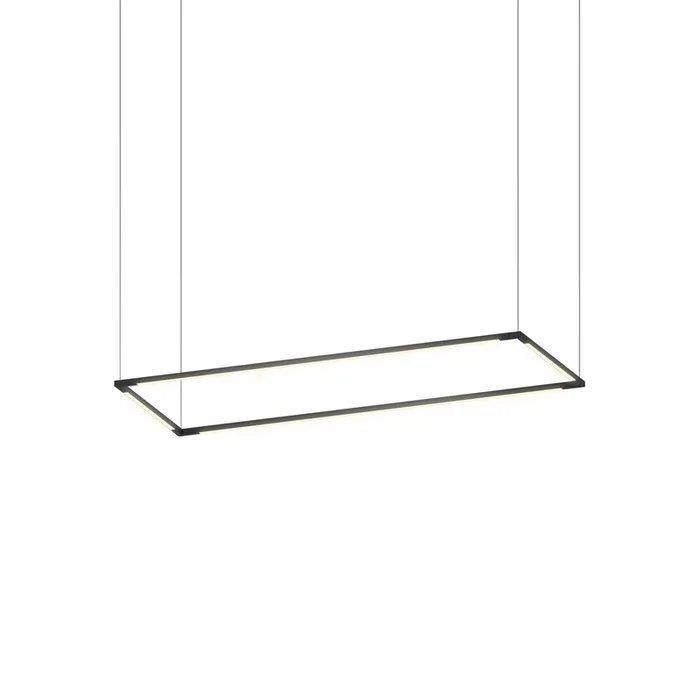 Koncept – ZBP-36-R-SW-MTB-CNP – LED Pendant – Z-Bar Pendant – Matte Black – ZBP36RSWMTBCNP