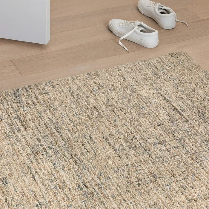 Loopi 8 x 10 Wool Rug – Pebble Sand