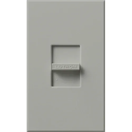 Lutron Nova 450W Magnetic Low Voltage Single-Pole Slide-To-Off Gray (NLV-600-GR)