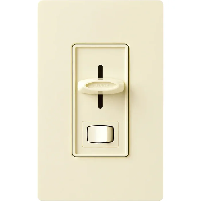 Lutron Skylark 277V 6A Fluorescent Single-Pole Almond (SF-12P-277-AL)