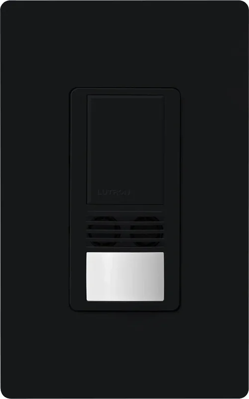 Lutron TAA Maestro DV 6A Vacancy SP Dual Technology Black (WMS-A102-V-BL)