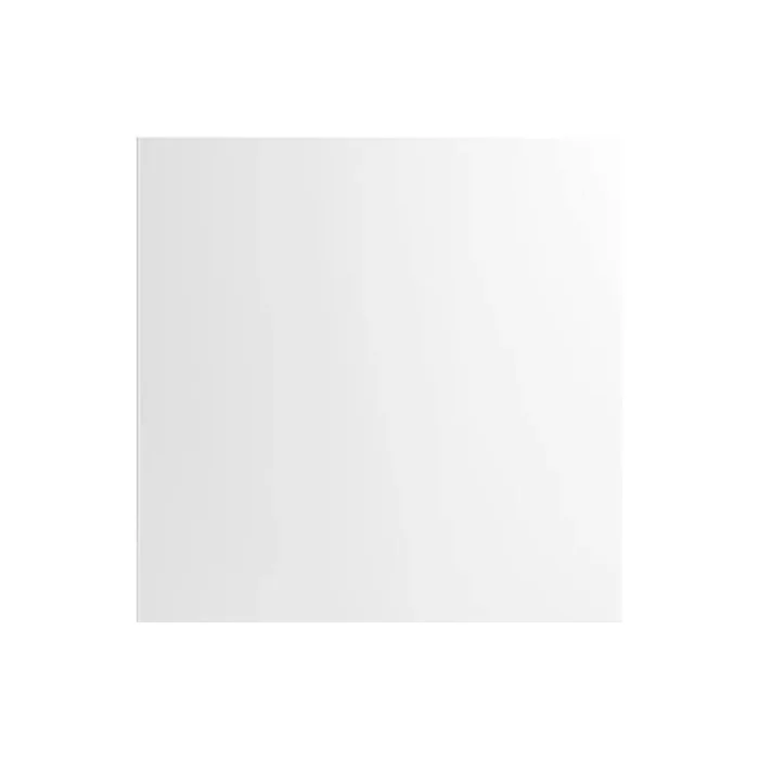 Miami 7.25 in. W x 0.625 in. D x 7.25 in. H White Cabinet Door Sample Shell White Matte