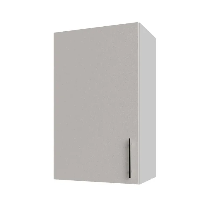 Miami Weatherboard 18 in. X 12 in. X 30 in Outdoor Wall Cabinet in Shoreline Gray Matte