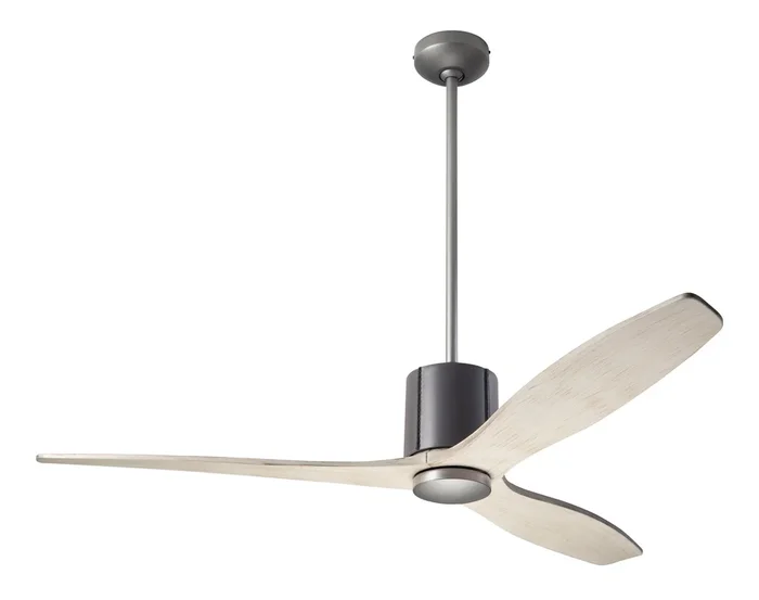 Modern Fan Co – LLX-GTGY-54-WW-NL-RC – 54″Ceiling Fan – LeatherLuxe DC – LLXGTGY54WWNLRC