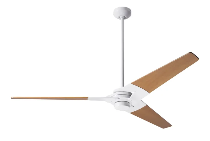 Modern Fan Co – TOR-GW-62-MP-NL-003 – 62″Ceiling Fan – Torsion – Gloss White – TORGW62MPNL003