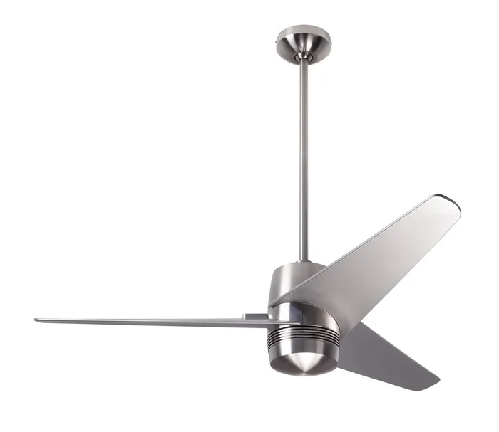 Modern Fan Co – VEL-BN-48-NK-NL-RC – 48″Ceiling Fan – Velo DC – Bright Nickel – VELBN48NKNLRC