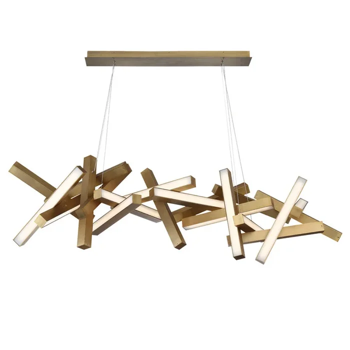 Modern Forms – LED Linear Pendant – Chaos – PD64872AB