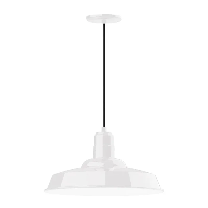 Montclair Light Works – PEB185-44-C12-L13 – LED Pendant – Warehouse – White – PEB18544C12L13