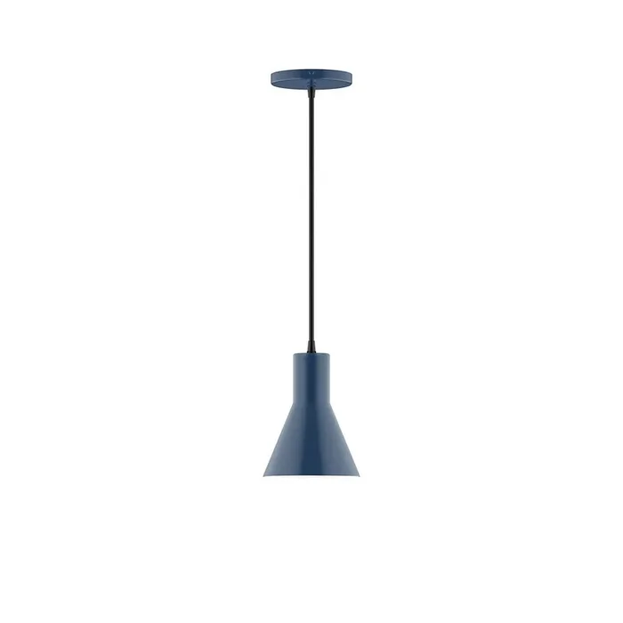 Montclair Light Works – PEB436-50-C22 – One Light Pendant – Axis – Navy – PEB43650C22