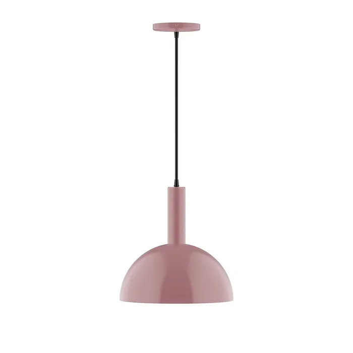 Montclair Light Works – PEBX471-20-C22-L12 – LED Pendant – Ray – Mauve – PEBX47120C22L12