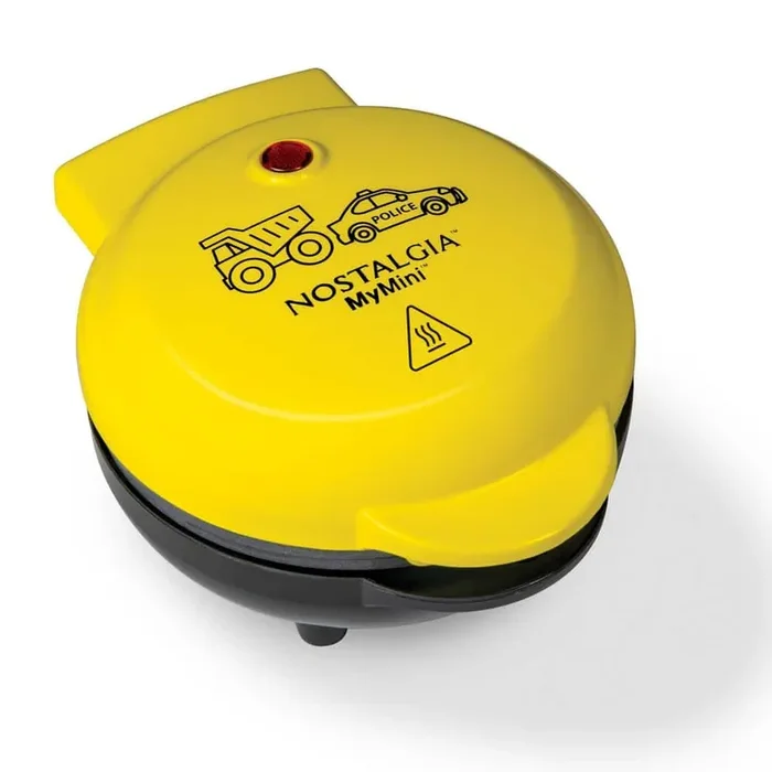 MyMini 550 W Cars and Trucks Shaped 4-Electric American Waffle Maker