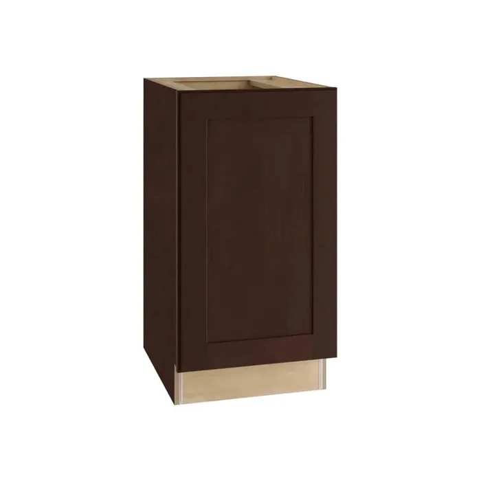 Newport 18 in. W x 21 in. D x 34.5 in. H Assembled Plywood Full Height Door Base Bath Cabinet in Manganite RH