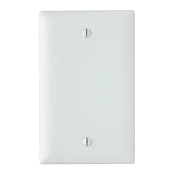 Pass And Seymour Trademaster Wall Plate 1-Gang 1 Blank Box Mount White (TP13W)