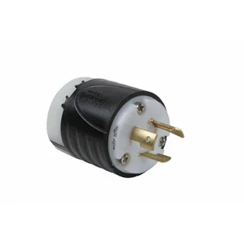 Pass And Seymour Turnlok Plug 3-Way 20A 250V Brown And White (L620P)