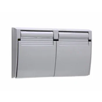 Pass And Seymour Weatherproof Cover Duplex Horizontal Or Vertical Mounting (3780)