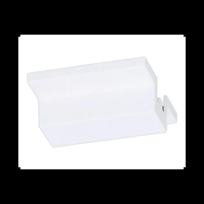Philips Lightolier 6063NAL Basic Track System Saddle Canopy Kit Aluminum (#912400465095)