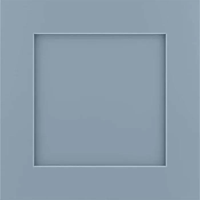 Reading 11 9/16-in. W x 3/4-in. D x 11 1/2-in. H in Painted Mist Cabinet Door Sample