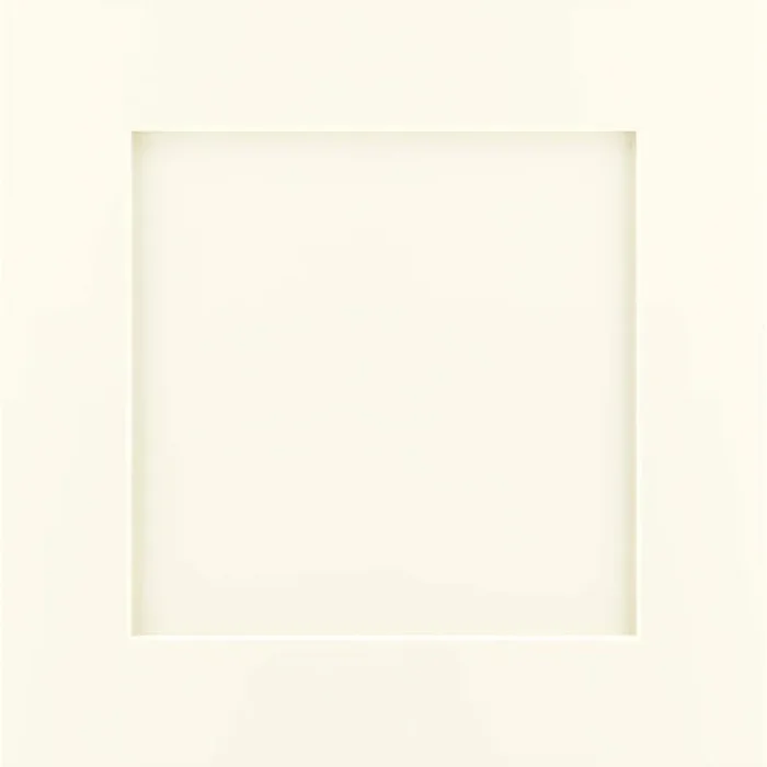 Reading 11 9/16-in. W x 3/4-in. D x 11 1/2-in. H in Painted Vanilla Cabinet Door Sample